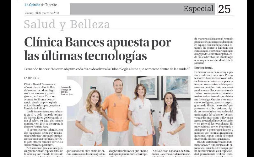 Salimos en el periódico